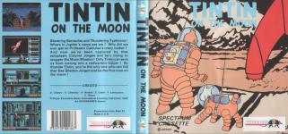 Tintin On The Moon Front Cover