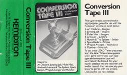 Conversion Tape 3 Front Cover