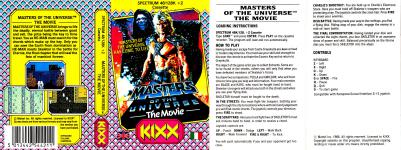 Masters Of The Universe: The Movie Front Cover