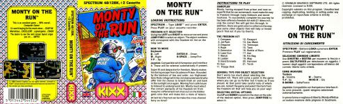 Monty On The Run Front Cover