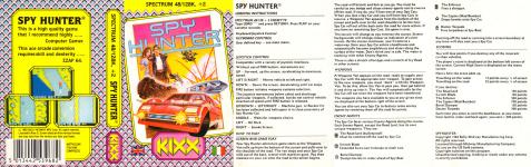 Spy Hunter Front Cover