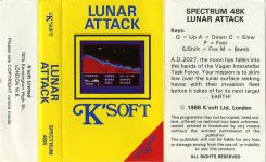 Lunar Attack Front Cover