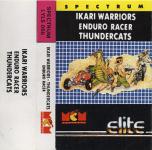 Ikari Warriors + Enduro Racer + Thundercats Front Cover