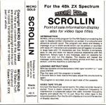 Scrollin Front Cover