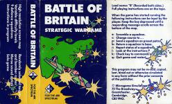 Battle Of Britain Front Cover