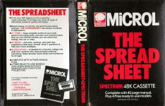 The Spreadsheet Front Cover