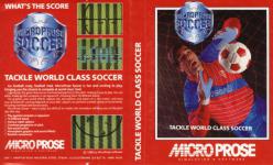 Microprose Soccer Front Cover