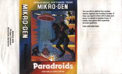 Paradroids Front Cover