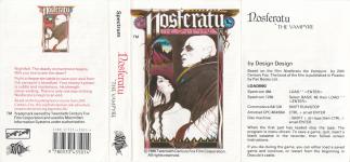 Nosferatu The Vampyre Front Cover