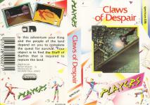 Claws Of Despair Front Cover