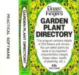 Garden Plant Directory Front Cover