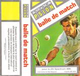 Balle De Match Front Cover