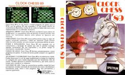 Clock Chess '89 Front Cover