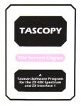 Tascopy Front Cover