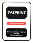 Tasprint Front Cover