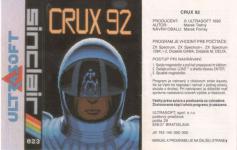 Crux 92 Front Cover