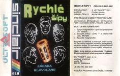 Rychle Sipy 1 Zahada Hlavolamu Front Cover