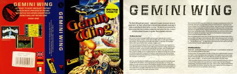 Gemini Wing Front Cover