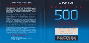 Factfile 500: General Science Front Cover