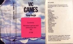 Vic Games Front Cover