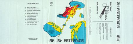 ZX Asteroids Front Cover