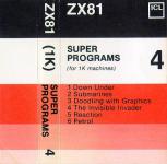 Super Programs 4 Front Cover