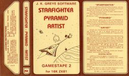 Starfighter, Pyramid, Artist Front Cover