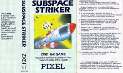 Subspace Striker Front Cover