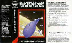 Galaxians Plus Gloops Front Cover