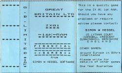 Great Britain Limited Front Cover