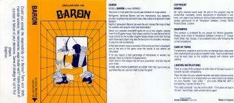 Baron Front Cover