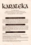 Karateka Inner Cover