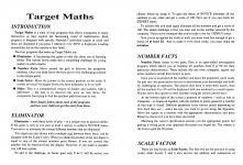 Target Maths Inner Cover