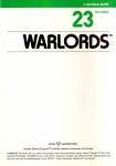Warlords Inner Cover