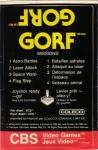 Gorf Inner Cover