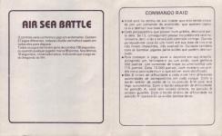 4 Jogos: Adventure/Air Sea Battle/Command Raid/Flash Gordon Inner Cover