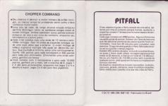 4 Jogos: Pac-Man/Chopper Command/Pit/Entobed Inner Cover