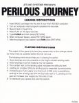 Perilous Journey Inner Cover