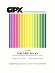 Dog Daze Inner Cover