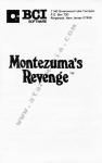 Montezuma's Revenge Inner Cover