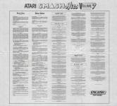Atari Smash Hits Volume 7 Inner Cover