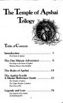 The Temple of Apshai Trilogy Inner Cover