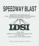 Speedway Blast Inner Cover