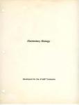 Elementary Biology Inner Cover