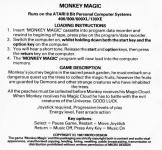 Monkey Magic Inner Cover