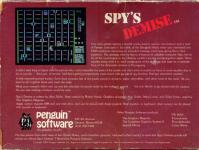 Spy's Demise Inner Cover