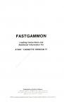 Fastgammon Inner Cover