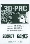 3-D Pac Plus/Ghost II Inner Cover