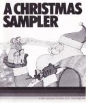 A Christmas Sampler Inner Cover