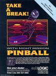 Night Mission Pinball Inner Cover